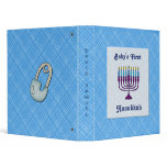 "Babys First Hanukkah" 3 Ring Binder