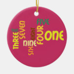 Baby's First Numbers Learning Ornament