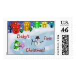 Baby's First (or Custom) Christmas Postage