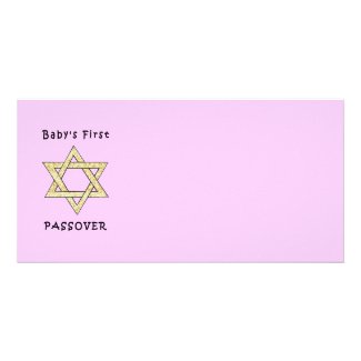 Baby's First Passover photocard