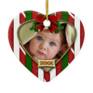 Baby's First Photo Frame ornament