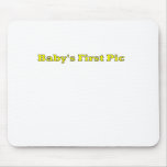 Baby's First Picture The MUSEUM Zazzle Gifts Mouse Pad