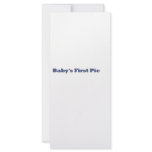 Baby's First Picture The MUSEUM Zazzle Gifts Full Color Rack Card