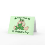 Baby's First St. Patrick's Day Greeting Card