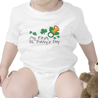 Baby's First St. Patrick's Day Shirt by labellarue