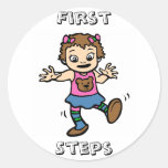 Baby's First Steps Sticker