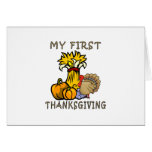 Baby's First Thanksgiving Greeting Card