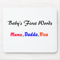 babys first words mousepad