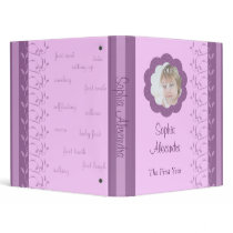 Baby's First Year Avery Binder by Jamene Baby's First Year Avery Binder