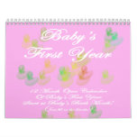Baby's First Year Open Calendar