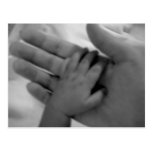 baby's hand postcards