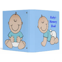 Baby's Memory Book 3 Ring Binder