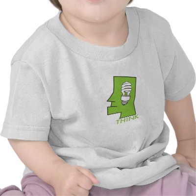 Baby's think green tshirt by ajaxouch