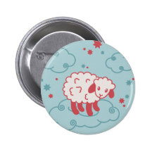 babysheep pinback buttons