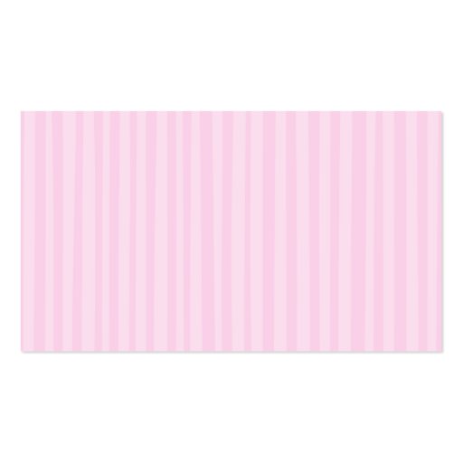 Babysitter business card, pink with cute sun (back side)
