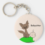Babysitter - Pepper the Cat (Meet the Mews) Keychains