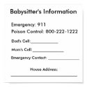 Babysitter's Information posters by iceskating004 Babysitter's Information posters