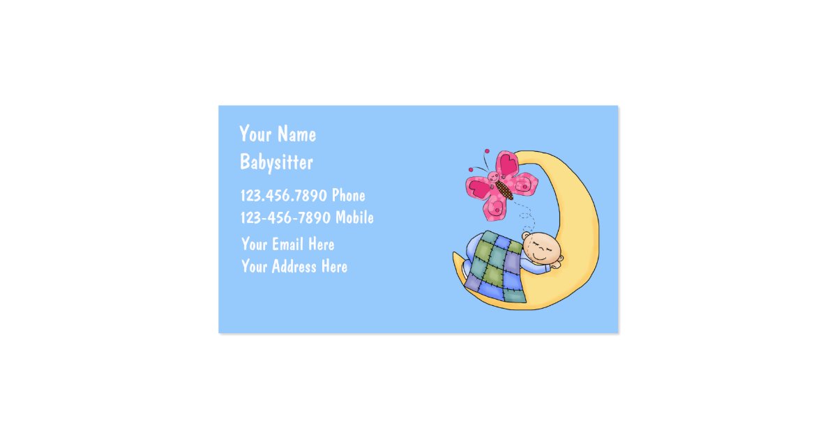babysitting business cards templates free babysitting business cards zazzle babysitting business cards templates free babysitting business cards zazzle