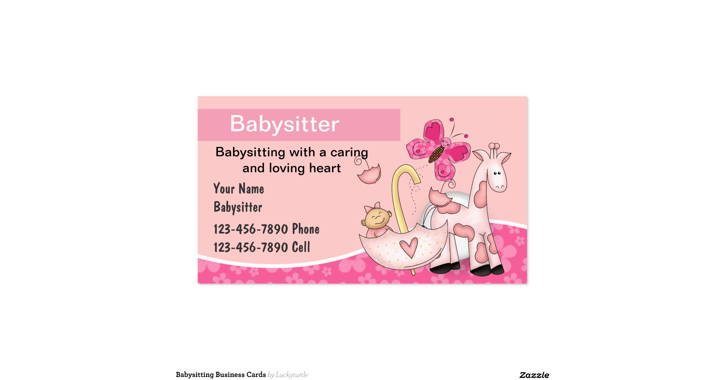 babysitting business cards names for a babysitting business