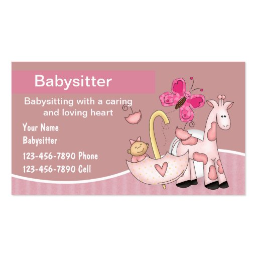 babysitting-business-cards