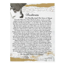 Baccalaureate DESIDERATA Post Cards