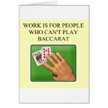 baccarat player design cards