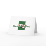 Baccarat player's greetings cards