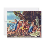 Bacchanal Before A Statue Of Pan By Poussin Nicola Invitations
