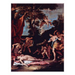 Bacchus And Ariadne By Ricci Sebastiano Custom Letterhead