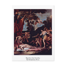 Bacchus And Ariadne By Sebastiano Ricci Post Cards