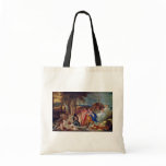 Bacchus And Ceres With Nymphs And Satyrs By Bourdo Canvas Bag