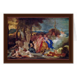 Bacchus And Ceres With Nymphs And Satyrs By Bourdo Card