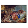 Bacchus And Ceres With Nymphs And Satyrs By Bourdo Greeting Card