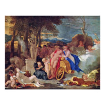 Bacchus And Ceres With Nymphs And Satyrs By Bourdo Custom Announcement