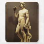 Bacchus by Michelangelo Mouse Pad
