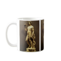 Bacchus by Michelangelo Coffee Mugs