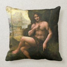 Bacchus, c.1695 (oil on canvas) pillow