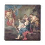 Bacchus Delivered to the Nymphs of Nysa Fridge Magnets