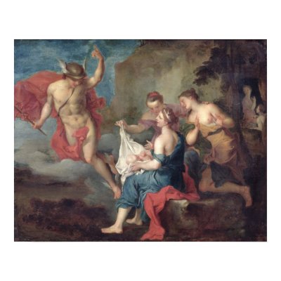 Bacchus Delivered to the Nymphs of Nysa Posters by bridgemanart