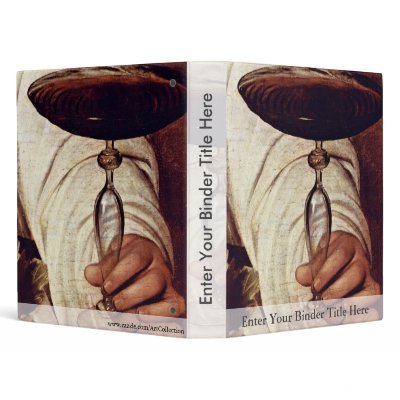 Bacchus, Detail By Michelangelo Merisi Da Caravagg 3 Ring Binders by Artcollection