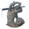 Bacchus Statue in the Vatican sticker