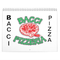 BACCI PIZZA CALENDER WALL CALENDAR