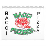 BACCI PIZZA CALENDER WALL CALENDAR