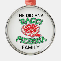 BACCI PIZZA ORNAMENT