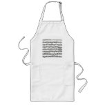 Bach Cello Suite Aprons