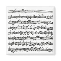 Bach Cello Suite Refrigerator Magnet