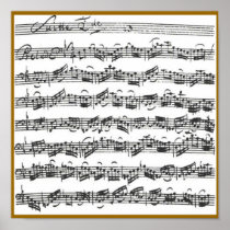 Bach Cello Suite Posters
