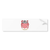 Bach Coat of Arms (Family Crest) Bumper Stickers