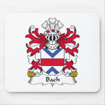 Bach Family Crest Mousepad