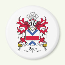 Bach Family Crest Magnet
